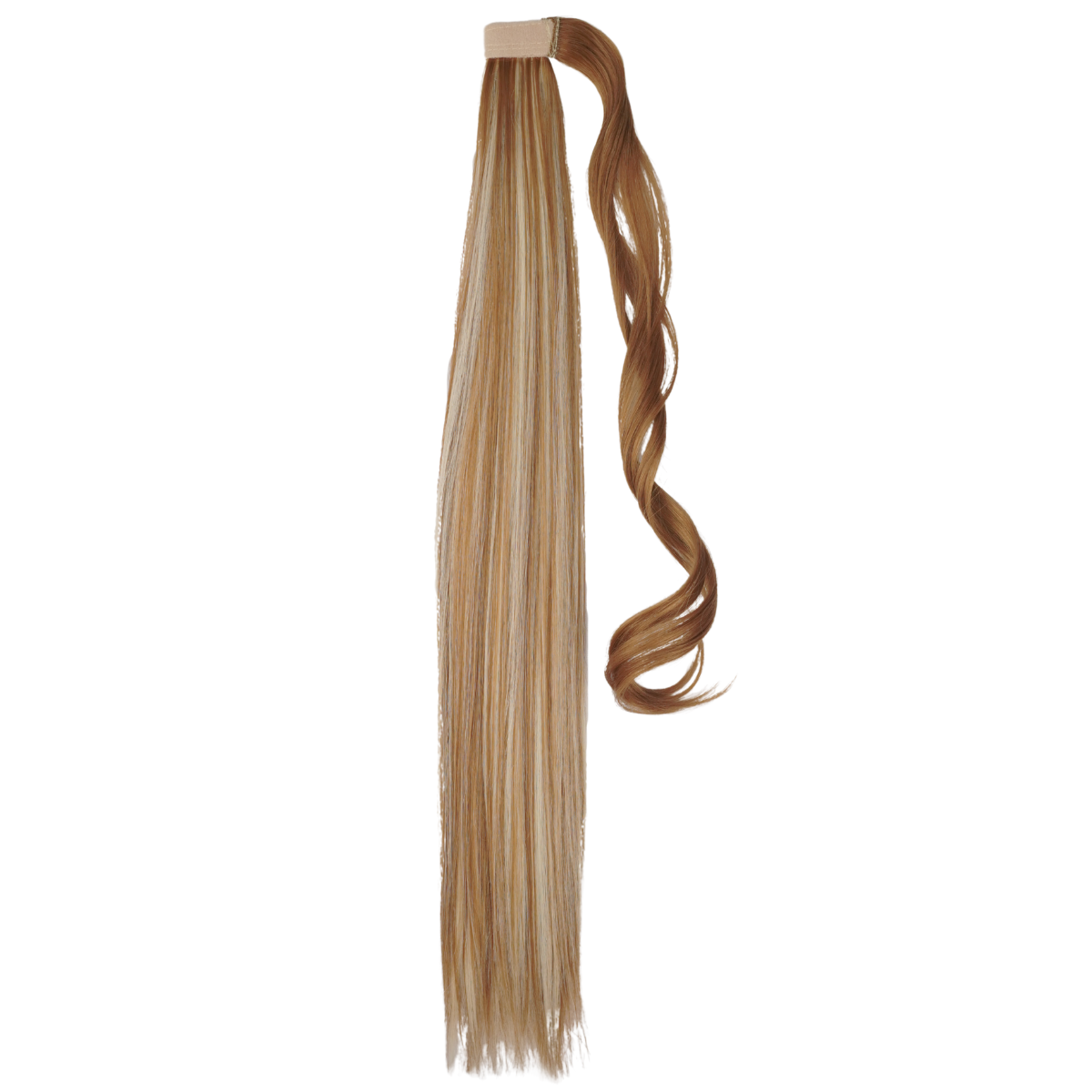 Extension Cabello Gala Coleta Velcro 100% Fibra Natural 24 PLG Lacia