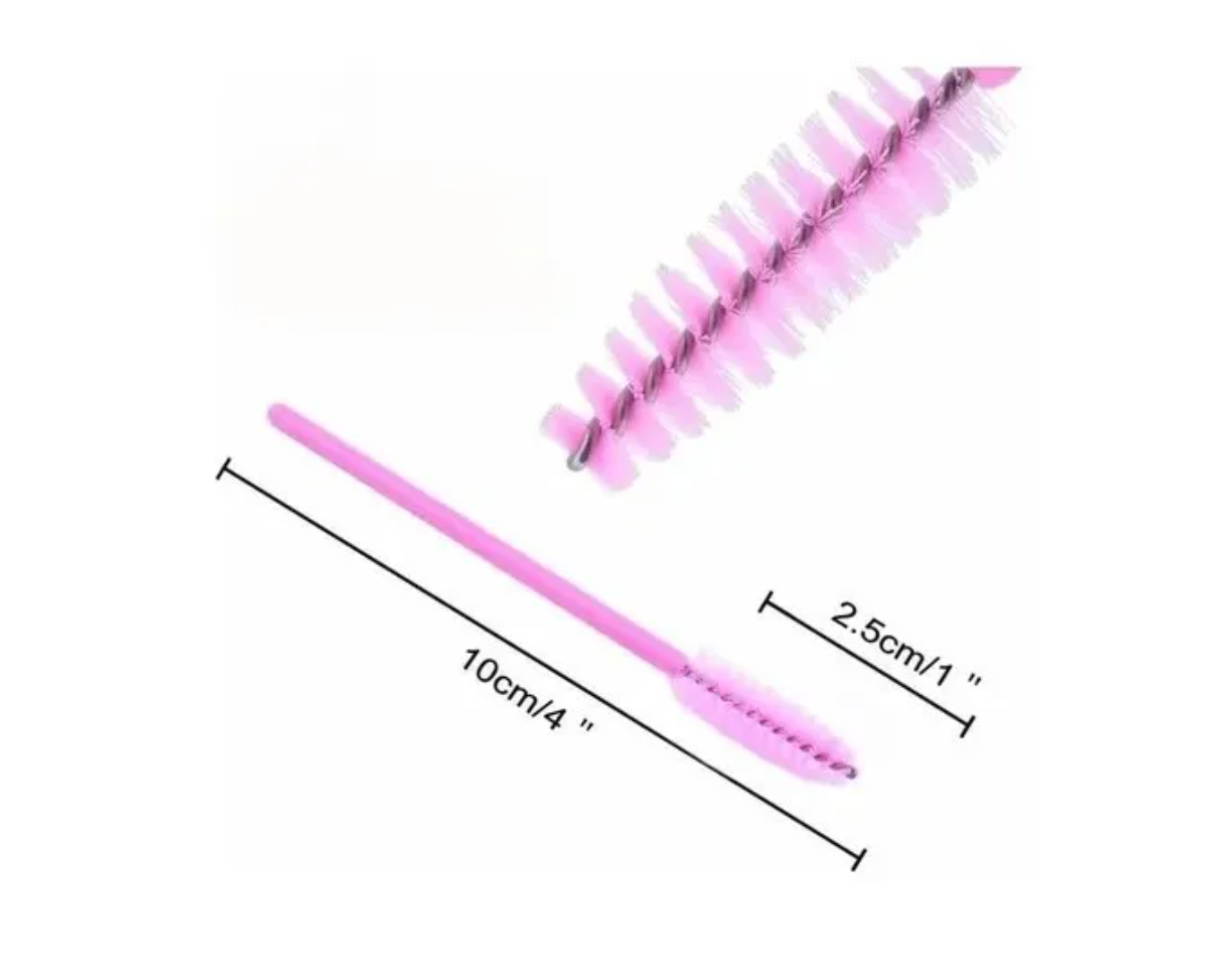 50 Cepillos Para Pestañas Extensión Mink 1x1 Lifting Dama