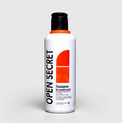 Shampoo Reconstructor Cabello Daño Extremo 300ml Open Secret