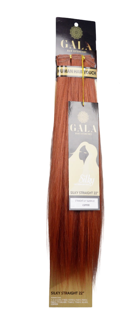 Extensiones Gala Silky Cabello Lacia 100% Fibra Natural de 22 Pulgadas