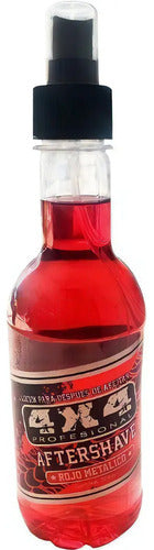 Loción Para Después De Afeitar 4x4 Aftershave Rojo 300 Ml