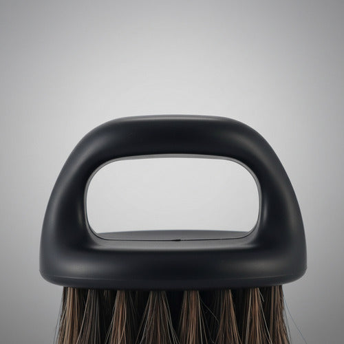 Cepillo Para Barba Y Cabello Con Agarradera Anillo Negro Negro