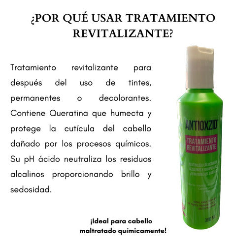 Tratamiento Revitalizante Antioxid Nefertiti 300 Ml