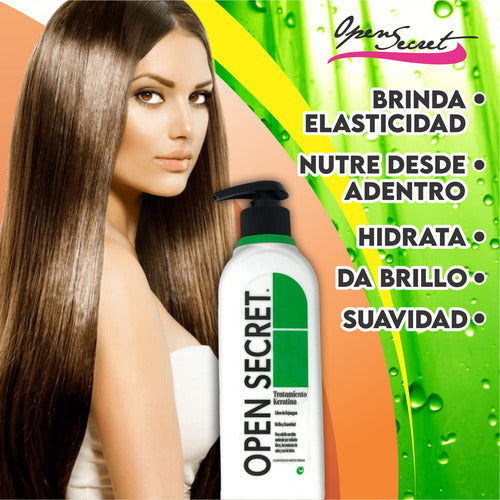 Keratina Nutricion Intensiva 300ml Open Secret