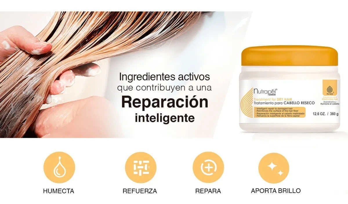 Tratamiento Nutrapel Para Cabello Reseco