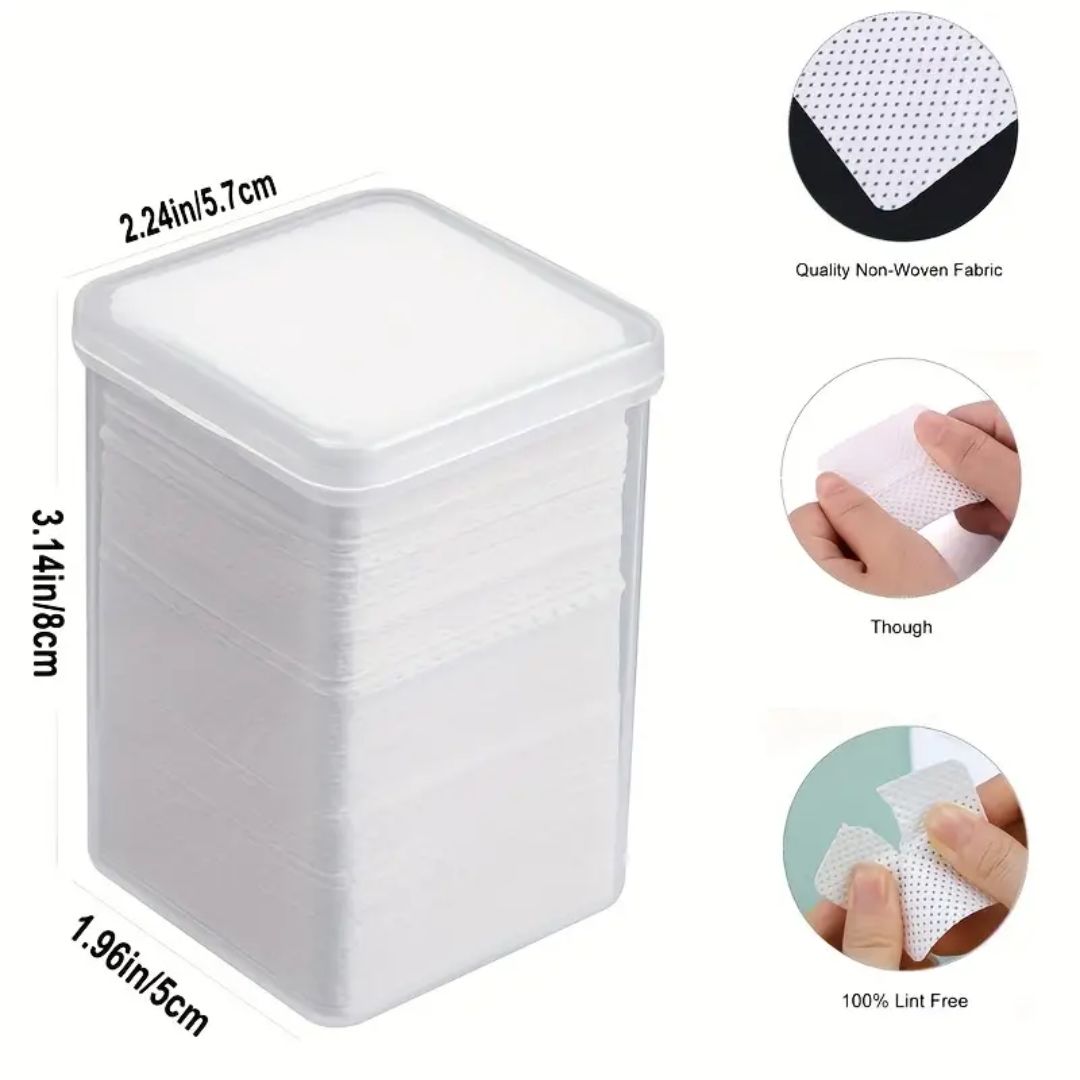 GALA PADS DE LIMPIEZA P/PESTAÑAS 200PZ MULTICOLOR