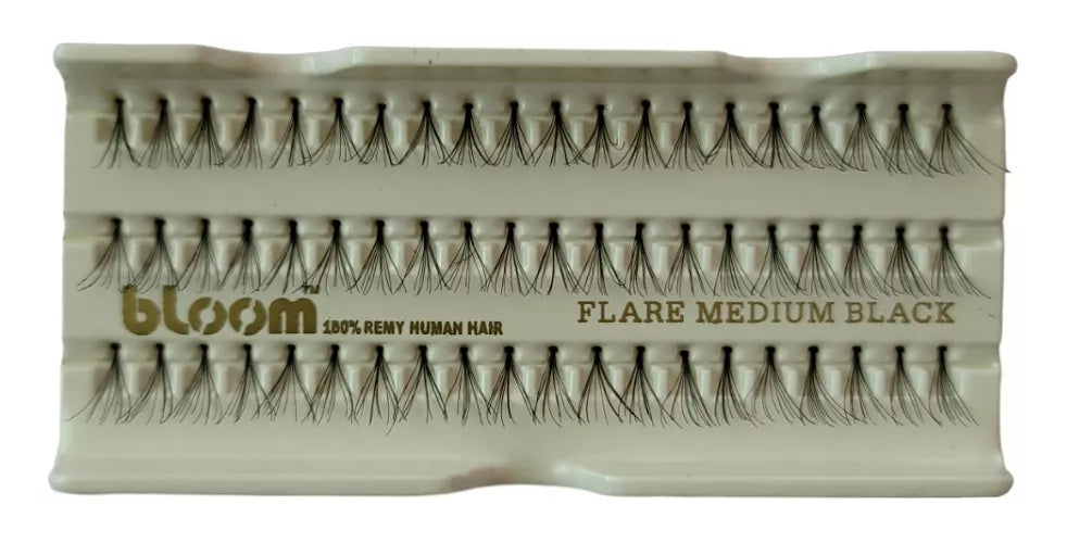 1 Pestaña Bloom 100% Natural Modelo #3x3 Tipo Mink