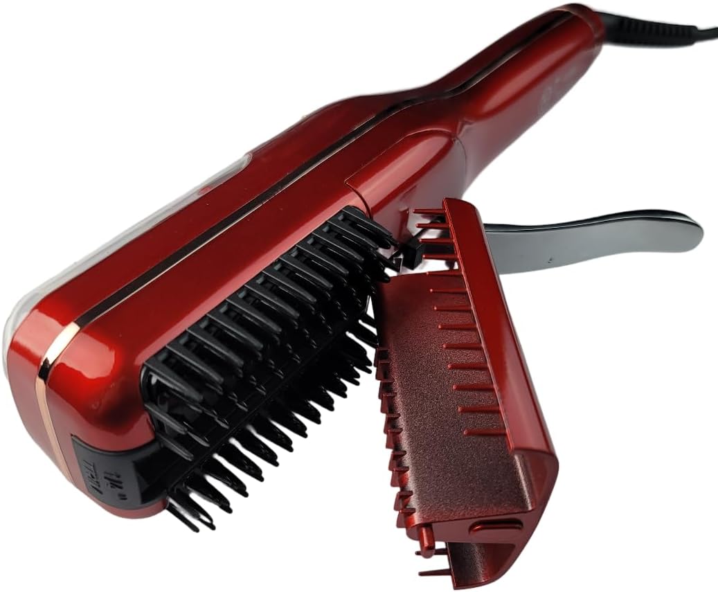 Cortadora de Puntas 2 en 1 con Función Alisadora: Pantalla LCD, Cable Giratorio 360° - Salud y Brillo para tu Cabello