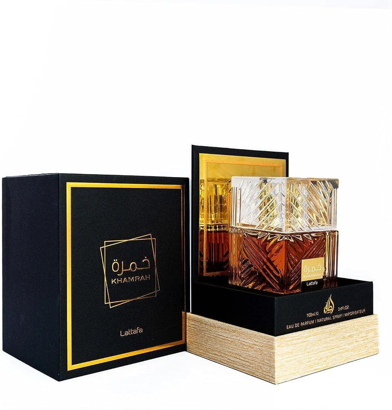 Lattafa Khamrah: Eau de Parfum Unisex - Una Experiencia Olfativa Inolvidable