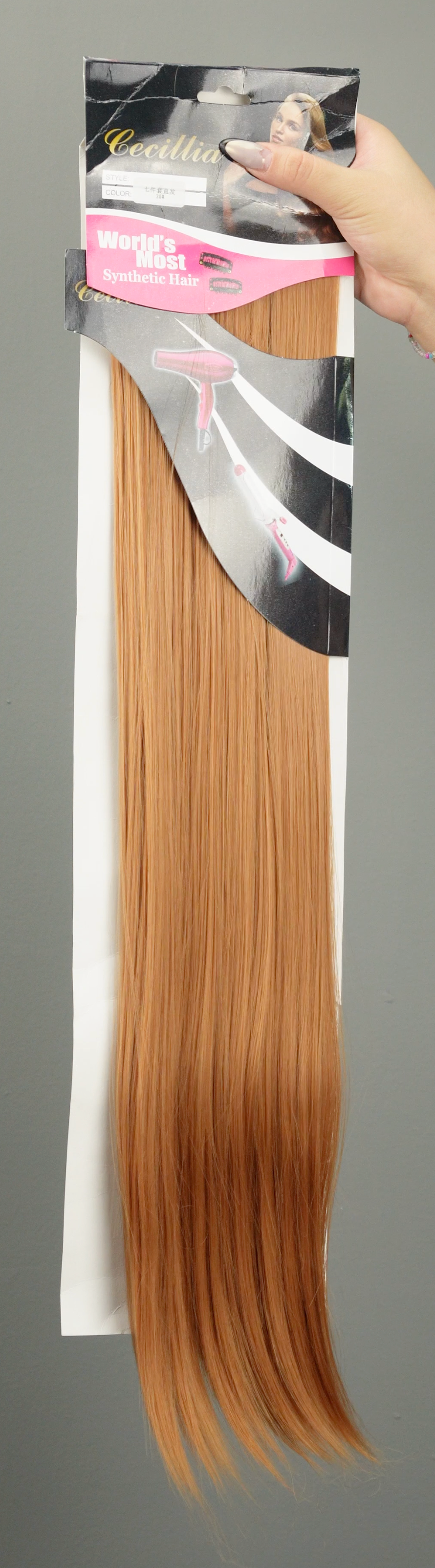 GALA EXTENSION CECILLIA CLIP IN 7 PCS 22 PLG