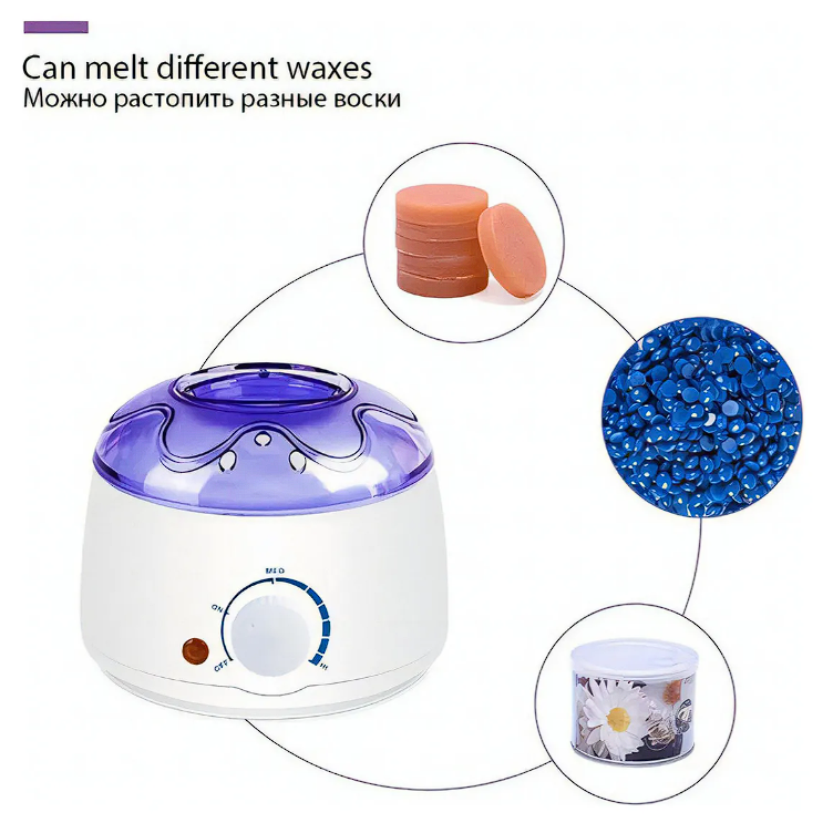 Fundidor De Cera Para Depilación Profesional, Belleza Y Spa