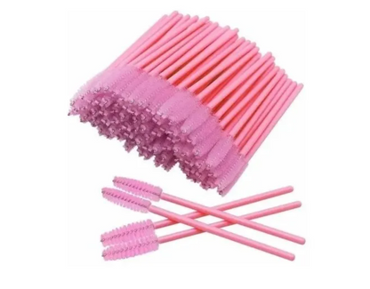 50 Cepillos Para Pestañas Extensión Mink 1x1 Lifting Dama