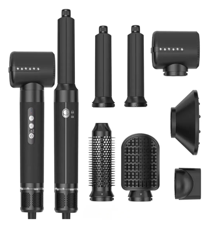 7 En 1 Cepillo De Secador Profesional Iones Cerámica 11wrpm