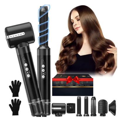 7 En 1 Cepillo De Secador Profesional Iones Cerámica 11wrpm