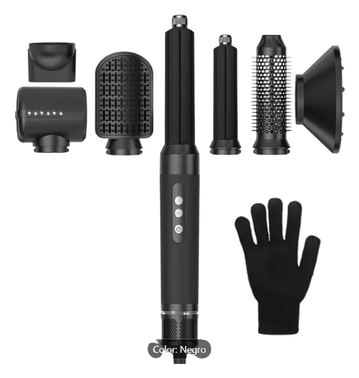 7 En 1 Cepillo De Secador Profesional Iones Cerámica 11wrpm