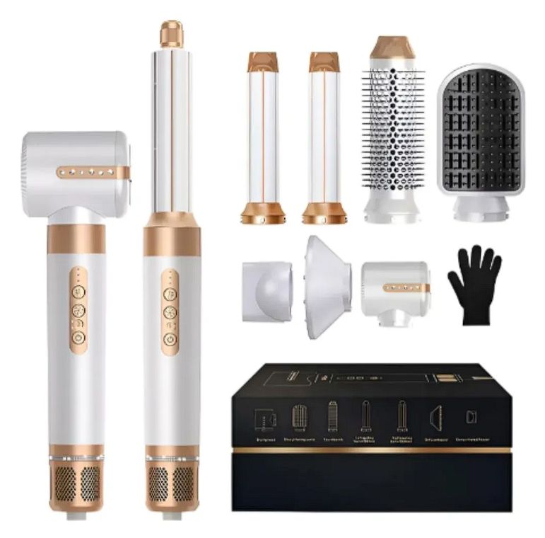 7 En 1 Cepillo De Secador Profesional Iones Cerámica 11wrpm