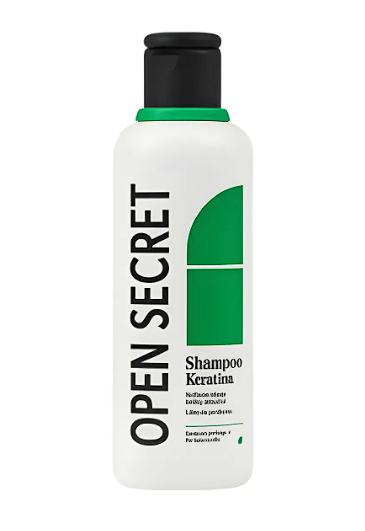 Shampo Keratina Nutrición Intensiva 300ml Open Secret