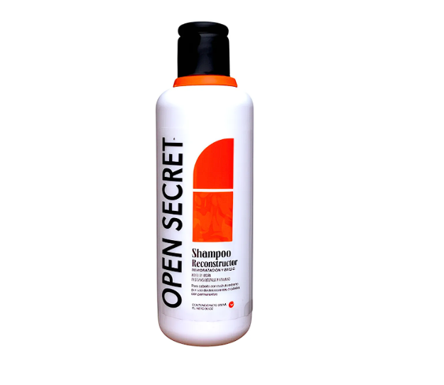 Shampoo Reconstructor Cabello Daño Extremo 300ml Open Secret