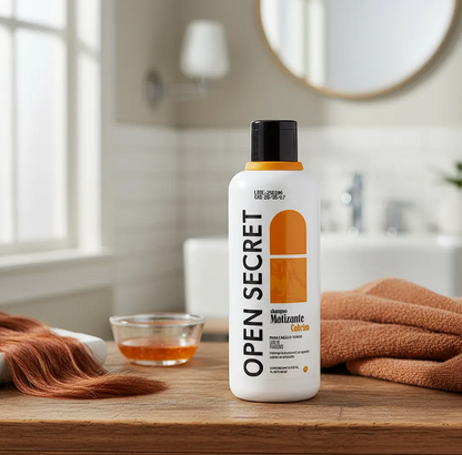 Shampoo Matizante Cobrizo Libre Parabenos 300ml Open Secret