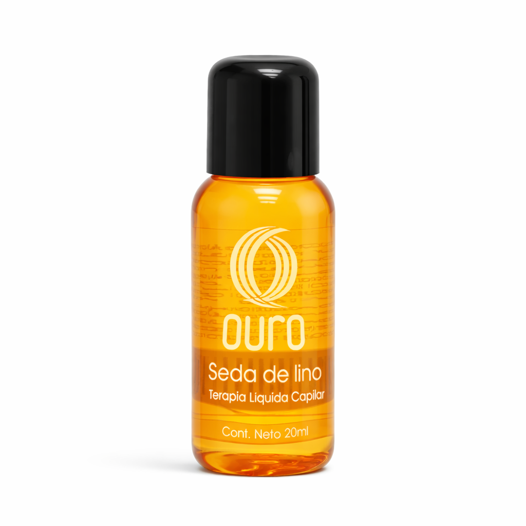 Ouro Seda Capilar De Lino 20ml X Pza