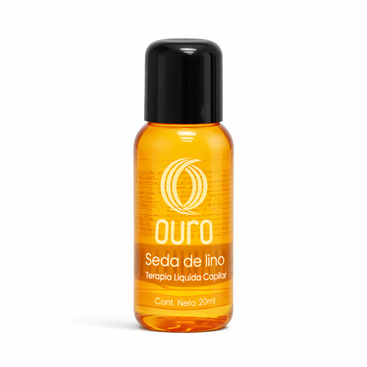 Ouro Seda Capilar De Lino 20ml X Pza