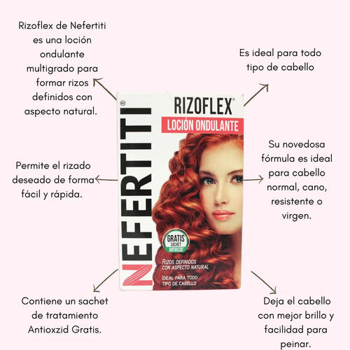 Nefertiti Rizoflex Loción Ondulante