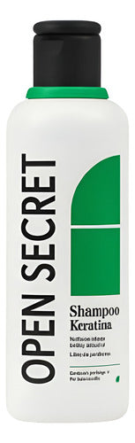 Shampo Keratina Nutrición Intensiva 300ml Open Secret