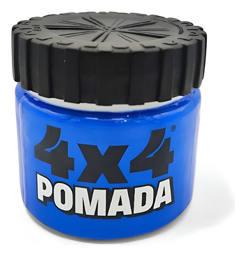 Pomada Azul  Aroma A Chicle Para Cabello  4x4 100gr