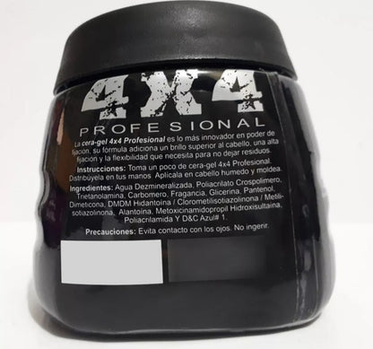 4x4 Producto Para Caballero Cera-gel Profesional 280g