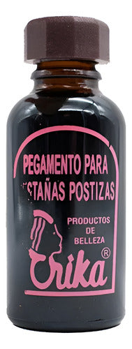 Pegamento Erika Negro 30 Ml Para Pestañas Grupo 1x1 Negro