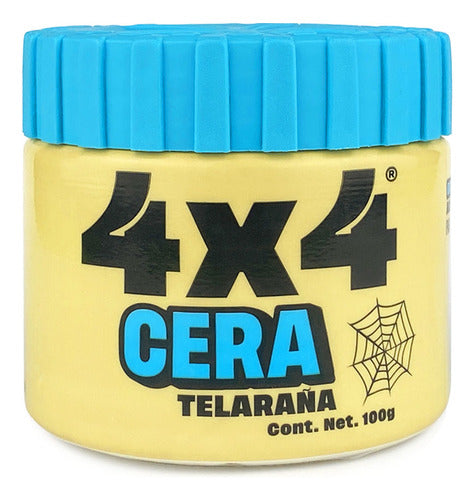 Cera Telaraña Para Cabello Fijacion Alta 100g 4x4