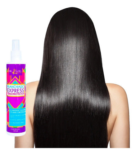 Termo Protector Nekane Planchado Express Alaciador De Cabello