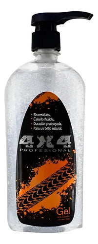 4x4 Gel Para Cabello Profesional 500g