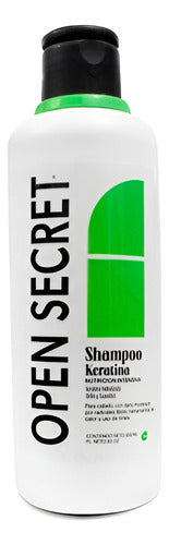 Duo Shampoo Y Tratamiento De Keratina Open Secret 300ml