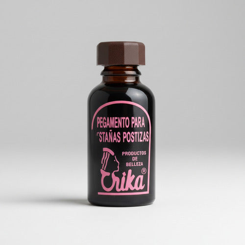 Pegamento Erika Negro 30 Ml Para Pestañas Grupo 1x1 Negro