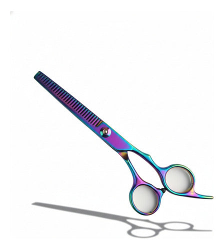 Tijera Degrafiladora Profesional Entresacar Cabello Tornasol Tornasol
