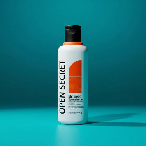Shampoo Reconstructor Cabello Daño Extremo 300ml Open Secret