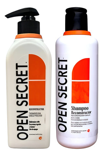 Open Secret Shampoo Y Tratamiento Reconstructor