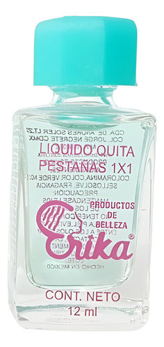 Removedor De Pestañas Marca Erika Color Transparente