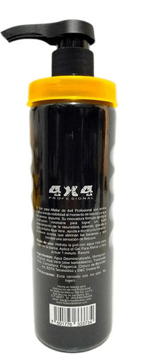 Gel Para Afeitar Transparente Fácil Deslizamiento 4x4 485 Ml Aroma Cítrico