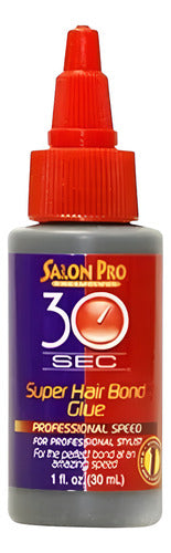 Salon Pro 30 Sec Super Hair Bond Glue Y Remover Transparente Transparente