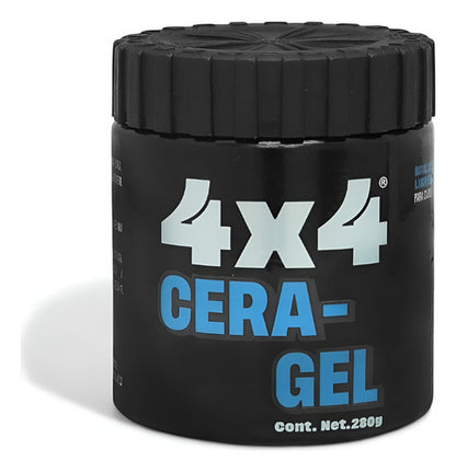 Pack De 4 Piezas 4x4 Cera, Gel Para Afeitar, Talco Y Pomada