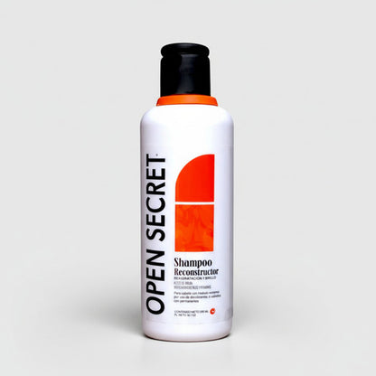 Shampoo Reconstructor Cabello Daño Extremo 300ml Open Secret
