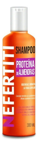 Shampoo Nefertiti Con Almendra Para Cabello Teñido 300ml