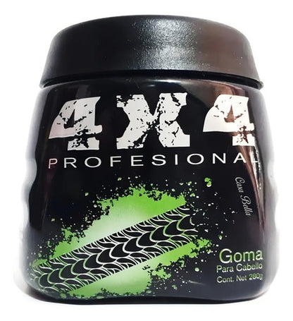 Goma 4x4 Para Cabello 280 G
