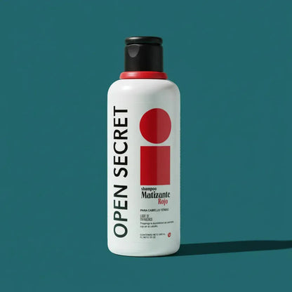 Shampoo Matizante Rojo Open Secret 300ml