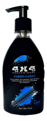 Gel Cubrecanas Cabello 4x4 315 Gr