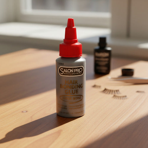 5 Pegamentos Latex Salon Pro Extensiones Naturales Pestañas Negro