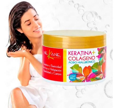 Nekane ® Tratamiento Keratina Cabello Seco Hidrata Antifrizz