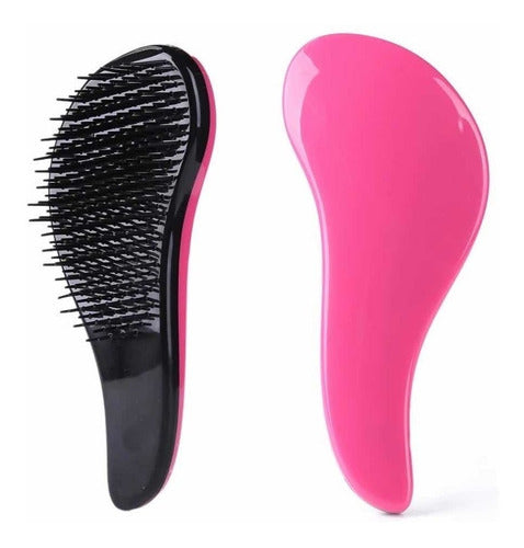 Cepillo Para Desenredar Maxcare Antifrizz Rosa